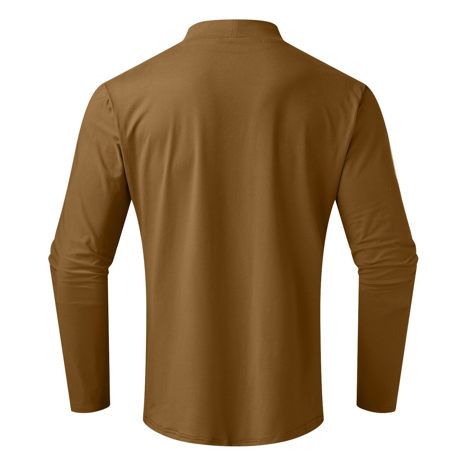 ⏳Begrenzte Zeit 50% Rabatt💥🎁【Geschenk-Empfehlung】Hochgeschlossenes Herren-T-Shirt mit langen Ärmeln und schmaler Passform
