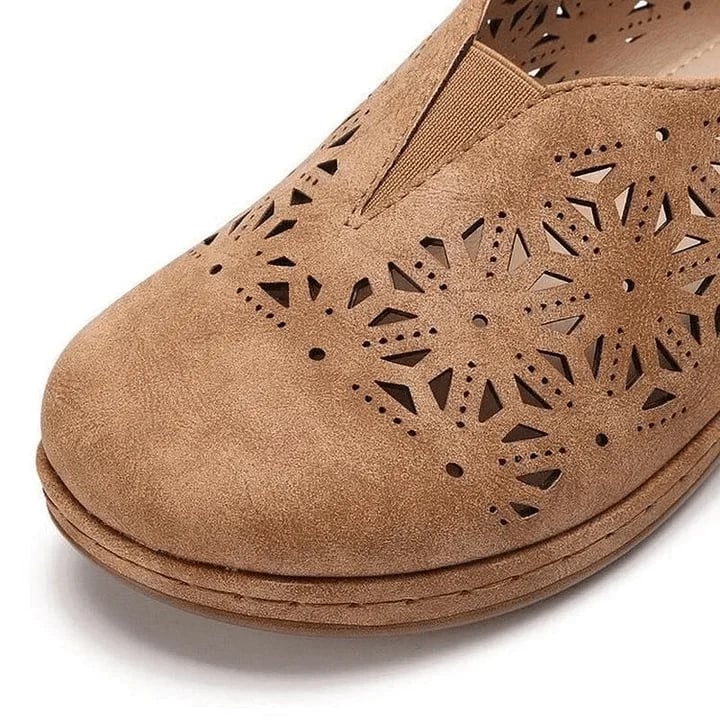 🔥 [Heute niedrigster Preis] 2024 HEISSER VERKAUF 50% RABATT Loch elastische Schuhe