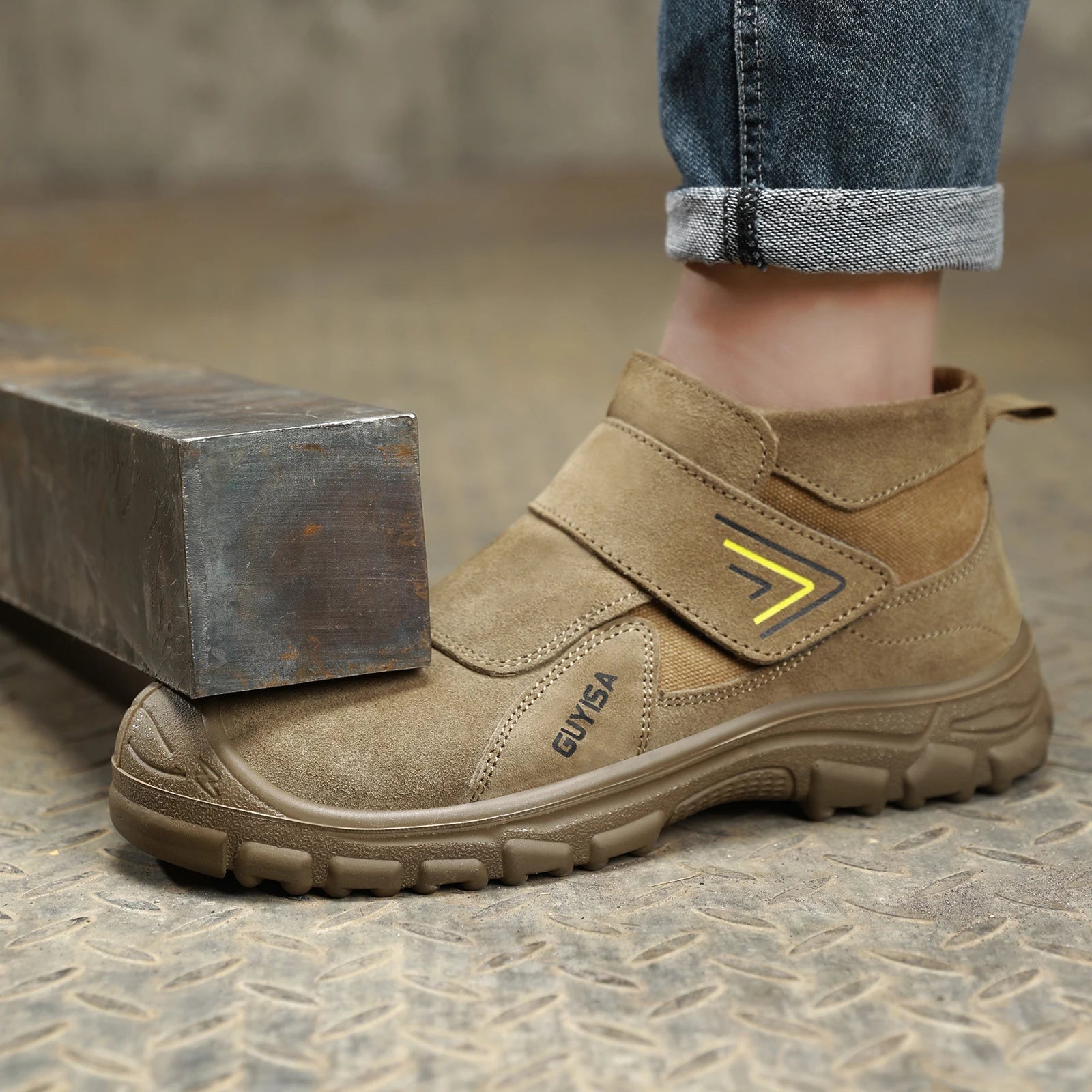 Scarpe da Lavoro Uomo – Protezione Multiuso, Suola Resistente, Tutte le Stagioni