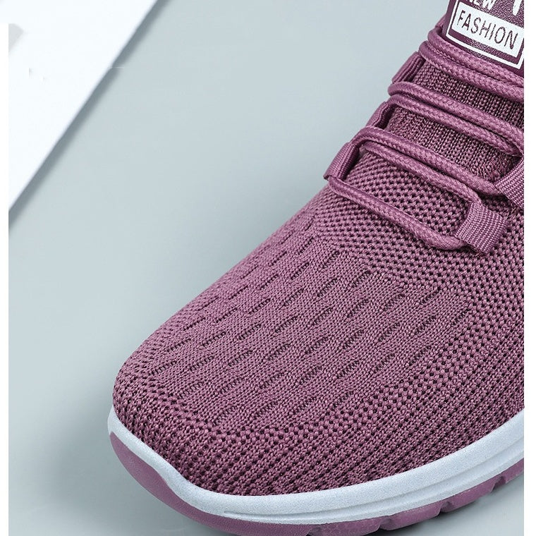 Damen Casual Atmungsaktiver Komfort Sneaker