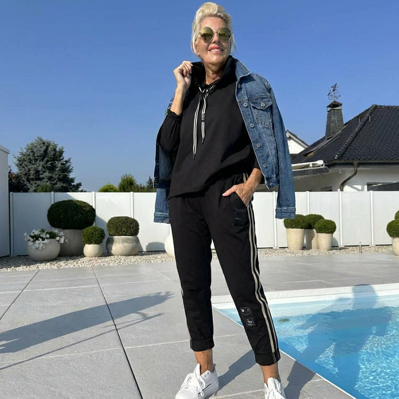 🎉 Neujahrsgeschenk – 50% RABATT!🧥 Damen-Kapuzen-Set: Bequem & sportlich – perfekt für den Alltag