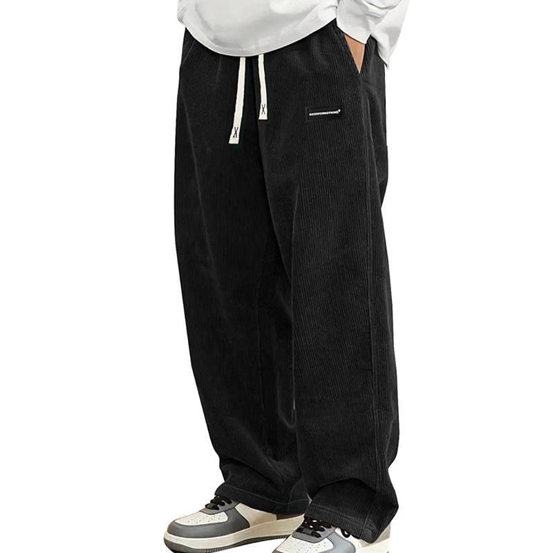 🎉 Neujahrsgeschenk – 50% RABATT!👖 Herren-Cordhose mit Kordelzug: Bequem & vielseitig für Freizeit & Alltag
