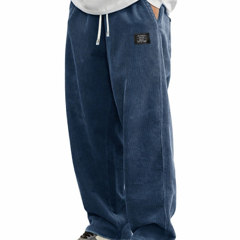 🎉 Neujahrsgeschenk – 50% RABATT!👖 Herren-Cordhose mit Kordelzug: Bequem & vielseitig für Freizeit & Alltag