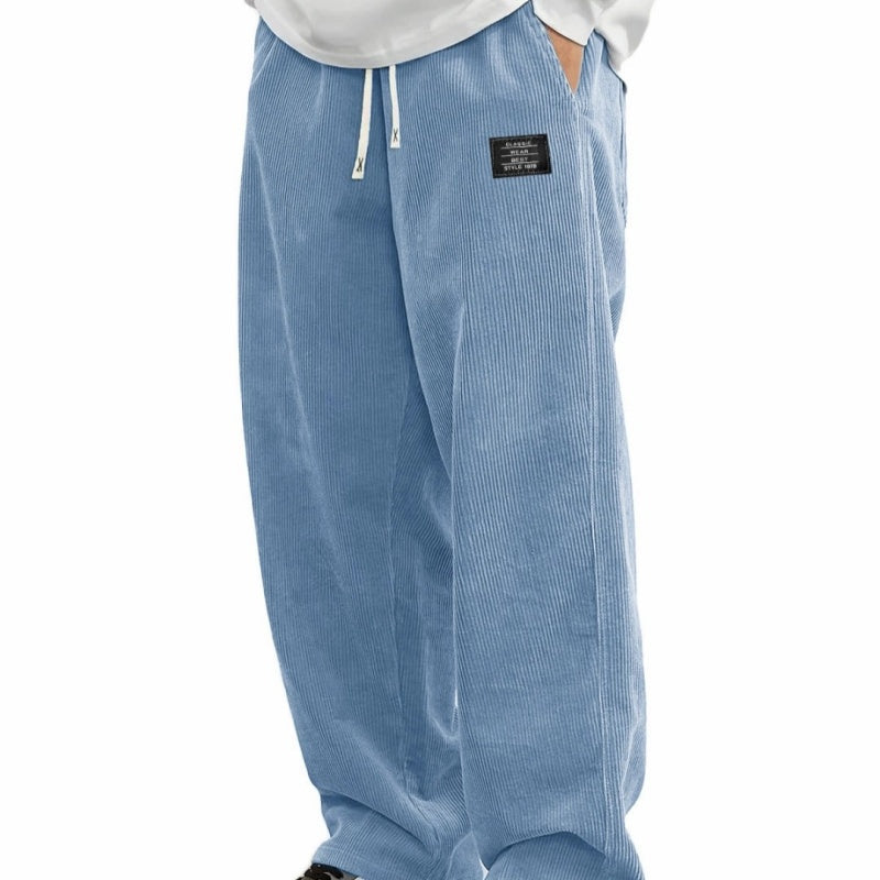 🎉 Neujahrsgeschenk – 50% RABATT!👖 Herren-Cordhose mit Kordelzug: Bequem & vielseitig für Freizeit & Alltag